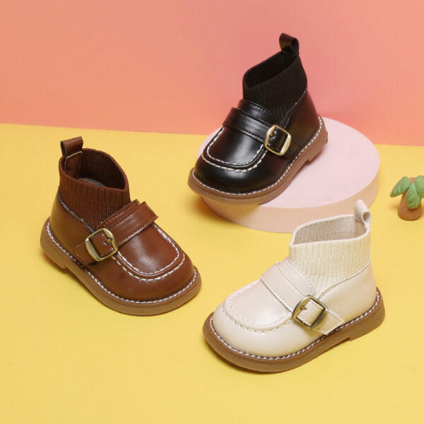 Baby And Children's Boots, Princess Shoes, Short Boots, Kids - Image 2