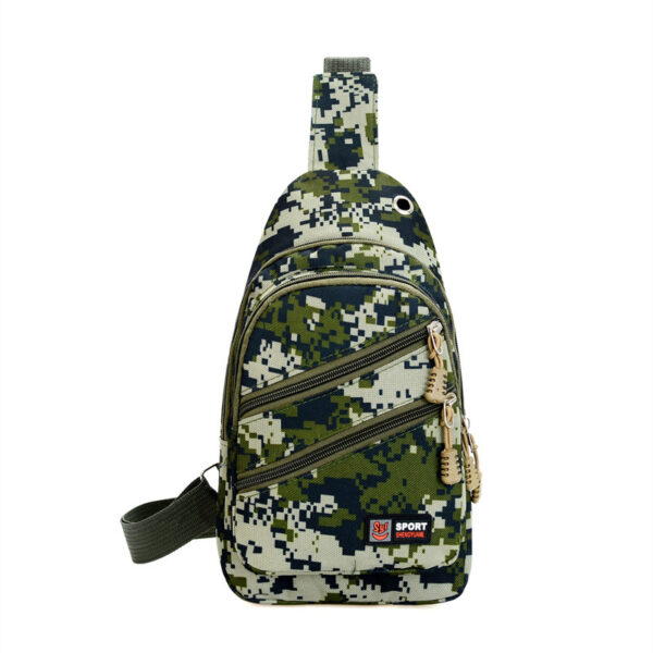 Outdoor Camouflage Chest Bag Men's Outdoor Sports And Casual Crossbody Bag - Image 9