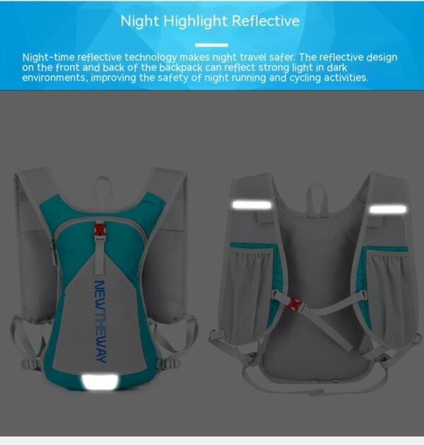 NylonCycling Sports Outdoor Waterproof Foldable Storage Light - Image 9