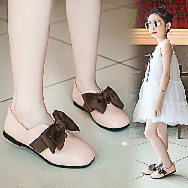 Children's Grandma Leather Shoes Spring Kids - Image 3