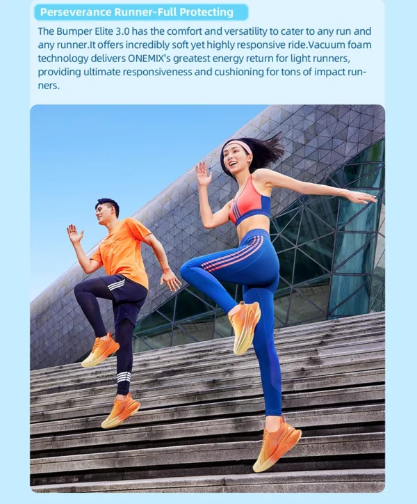 ONEMIX New Cushioning Running Shoes For Men Suitable Heavy Runners Lace Up Sports Women Non-slip Outdoor Athletic Male Sneakers - Image 29