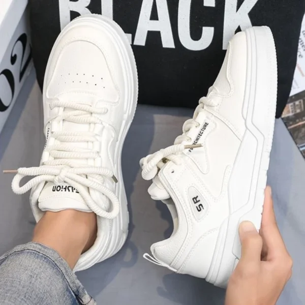 Men's Sneakers New Breathable Mesh Running Shoes Trendy Chunky Vulcanized Shoes 2025 Summer Mesh Breathable Tennis Shoes for Men - Image 5