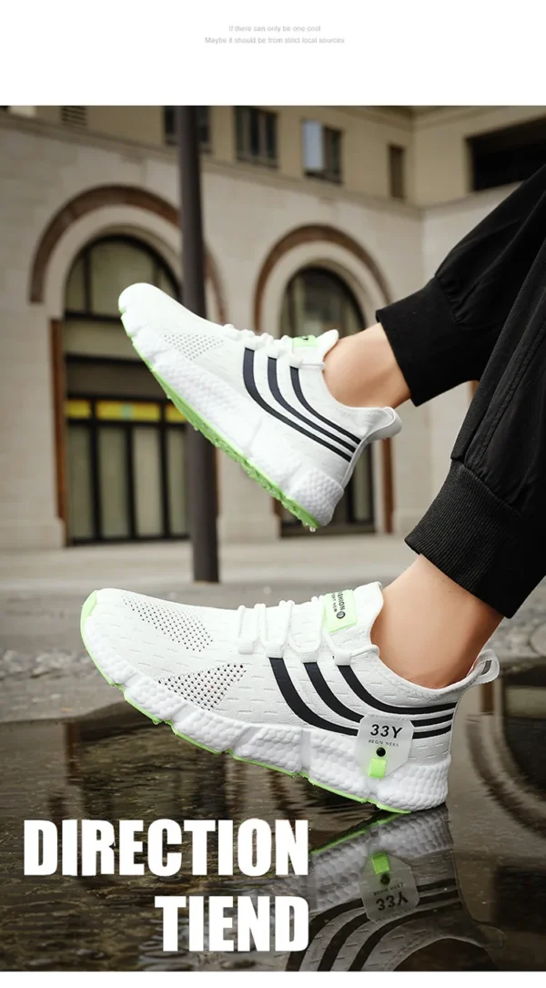 New Men's Sneakers Thick Sole Comfortable Casual Shoes Men Breathable Running Shoes Summer Man Tennis Shoes Large Size Men Shoe - Image 25