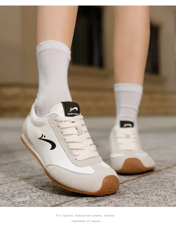 Guirenniao Forrest Gump Summer 2025 new ladies casual shoes trend black retro sports shoes - Image 5