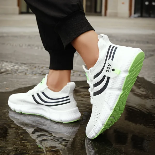 New Men's Sneakers Thick Sole Comfortable Casual Shoes Men Breathable Running Shoes Summer Man Tennis Shoes Large Size Men Shoe - Image 3