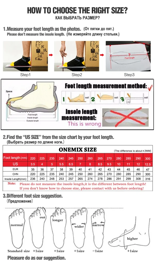 ONEMIX New Cushioning Running Shoes For Men Suitable Heavy Runners Lace Up Sports Women Non-slip Outdoor Athletic Male Sneakers - Image 14