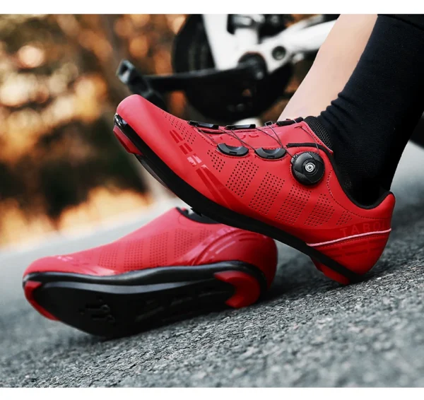 LiXingMing Cycling Shoes Road Bike Men Racing Contest Self-Locking Speed Bicycle Sneakers Women Spd Cleats Cycling Footwear - Image 19
