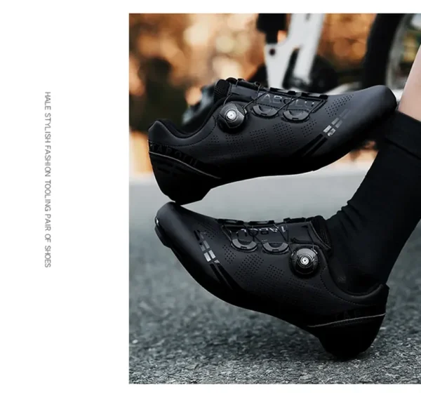 LiXingMing Cycling Shoes Road Bike Men Racing Contest Self-Locking Speed Bicycle Sneakers Women Spd Cleats Cycling Footwear - Image 18
