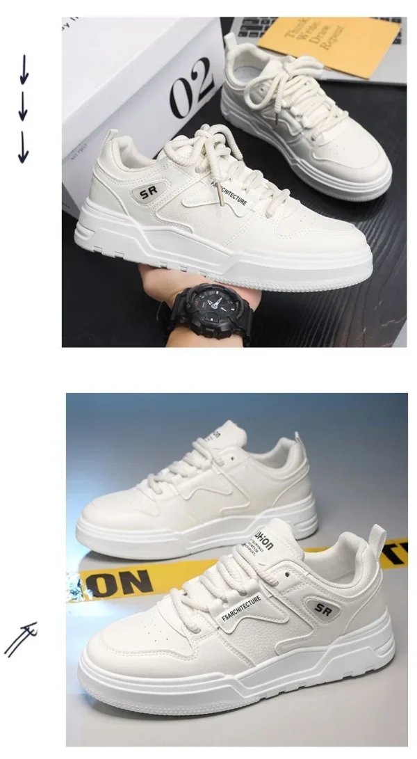 Men's Sneakers New Breathable Mesh Running Shoes Trendy Chunky Vulcanized Shoes 2025 Summer Mesh Breathable Tennis Shoes for Men - Image 18