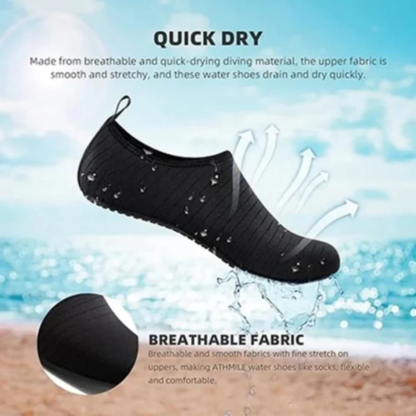 1Pair Wading Shoes Quick-drying Beach Barefoot Shoes Men Women Anti-slip Swimming Slippers Seaside Sports Sneakers Diving Socks - Image 11
