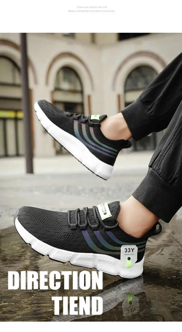 New Men's Sneakers Thick Sole Comfortable Casual Shoes Men Breathable Running Shoes Summer Man Tennis Shoes Large Size Men Shoe - Image 37