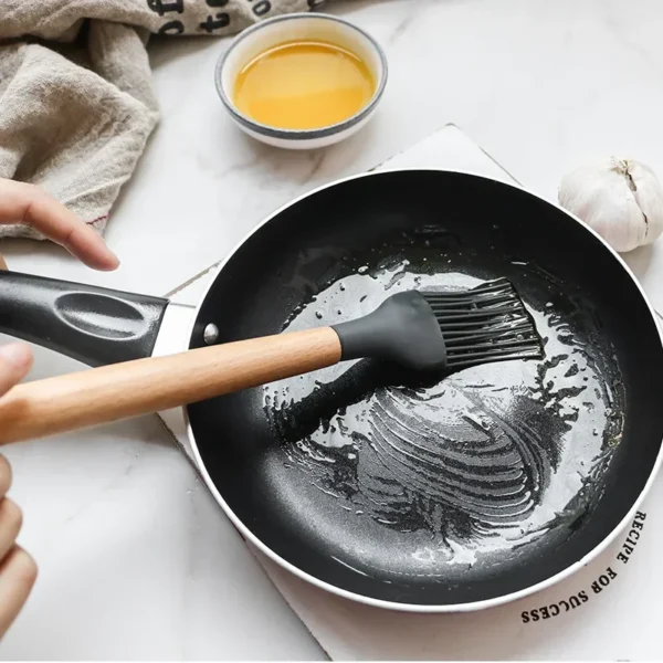 12Pcs Silicone Cooking Utensils Set For Non-stick Cookware Black Kitchen Cuisine Outils Cookware Heat Resistant Accessoires - Image 3