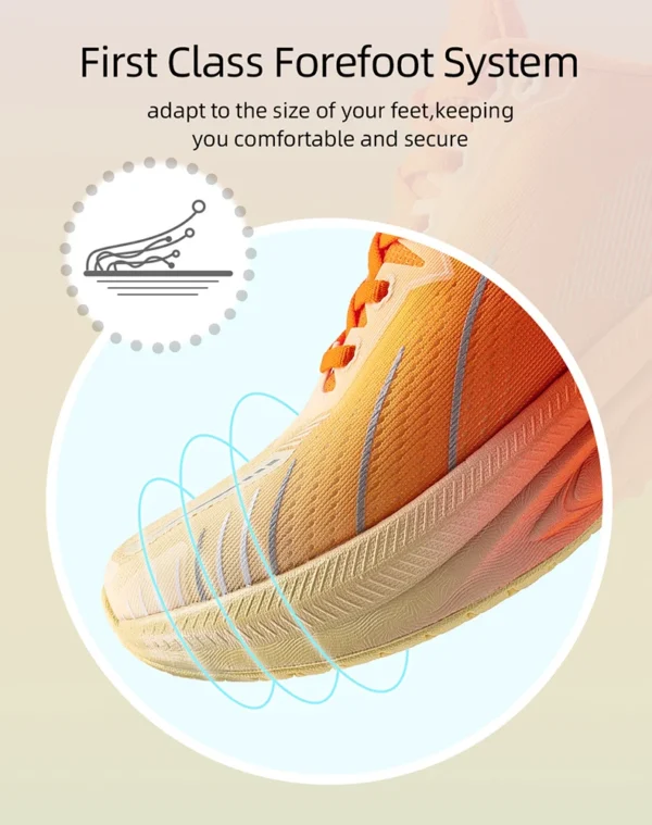 ONEMIX New Cushioning Running Shoes For Men Suitable Heavy Runners Lace Up Sports Women Non-slip Outdoor Athletic Male Sneakers - Image 36