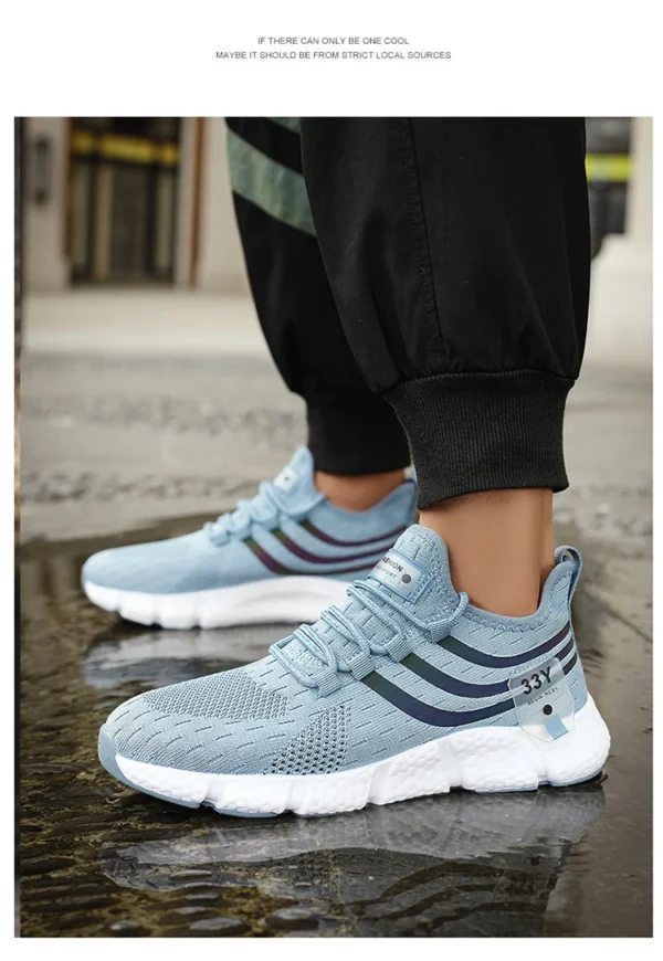 New Men's Sneakers Thick Sole Comfortable Casual Shoes Men Breathable Running Shoes Summer Man Tennis Shoes Large Size Men Shoe - Image 29