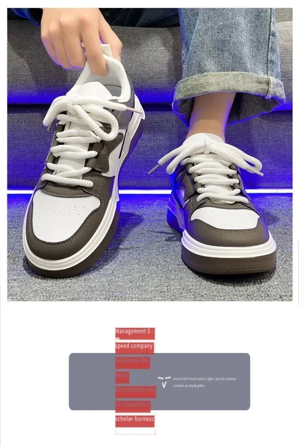 Men's Sneakers New Breathable Mesh Running Shoes Trendy Chunky Vulcanized Shoes 2025 Summer Mesh Breathable Tennis Shoes for Men - Image 16