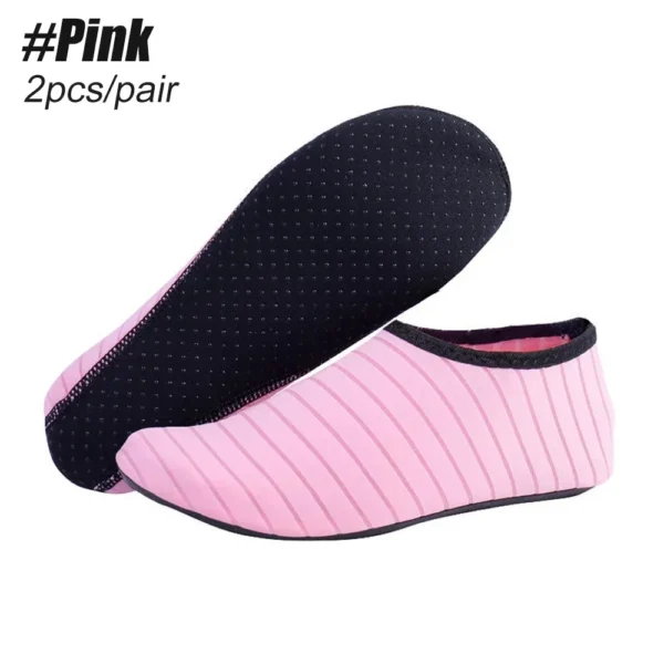 1 Pair Mens Womens Water Shoes Barefoot Beach Pool Shoes Quick-Dry Aqua Yoga Socks for Surf Swim Water Sport - Image 8