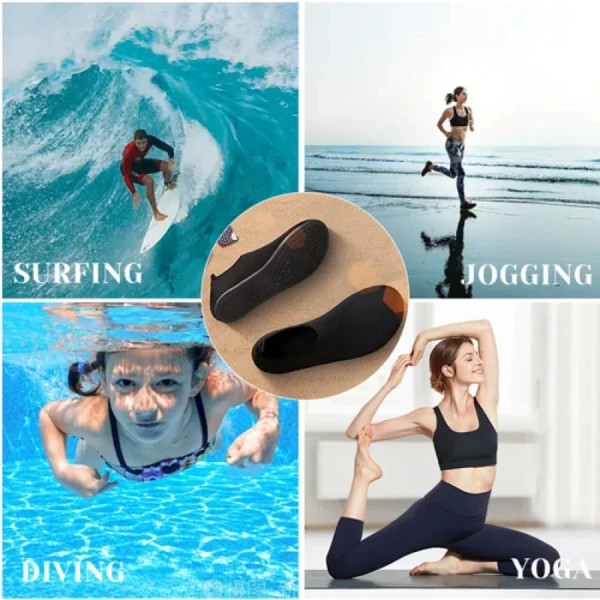 1Pair Wading Shoes Quick-drying Beach Barefoot Shoes Men Women Anti-slip Swimming Slippers Seaside Sports Sneakers Diving Socks - Image 6