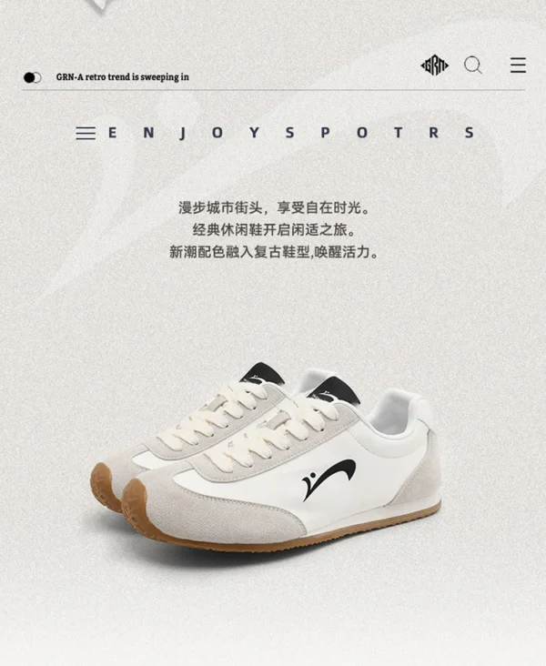 Guirenniao Forrest Gump Summer 2025 new ladies casual shoes trend black retro sports shoes - Image 14