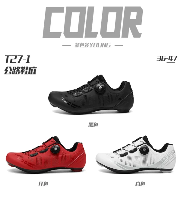 LiXingMing Cycling Shoes Road Bike Men Racing Contest Self-Locking Speed Bicycle Sneakers Women Spd Cleats Cycling Footwear - Image 12