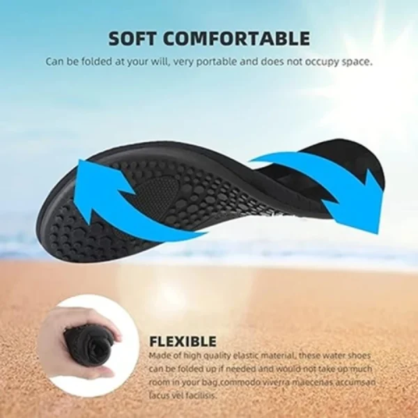 1Pair Wading Shoes Quick-drying Beach Barefoot Shoes Men Women Anti-slip Swimming Slippers Seaside Sports Sneakers Diving Socks - Image 10