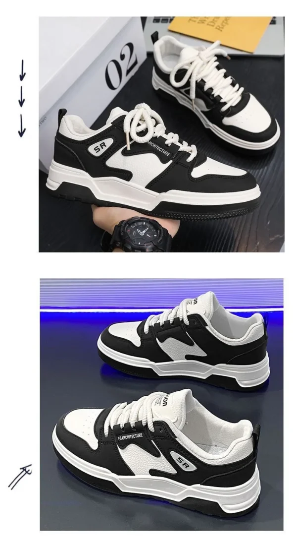 Men's Sneakers New Breathable Mesh Running Shoes Trendy Chunky Vulcanized Shoes 2025 Summer Mesh Breathable Tennis Shoes for Men - Image 14
