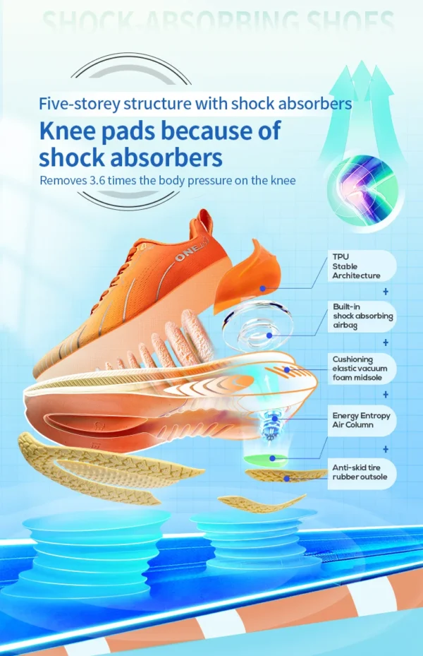 ONEMIX New Cushioning Running Shoes For Men Suitable Heavy Runners Lace Up Sports Women Non-slip Outdoor Athletic Male Sneakers - Image 15
