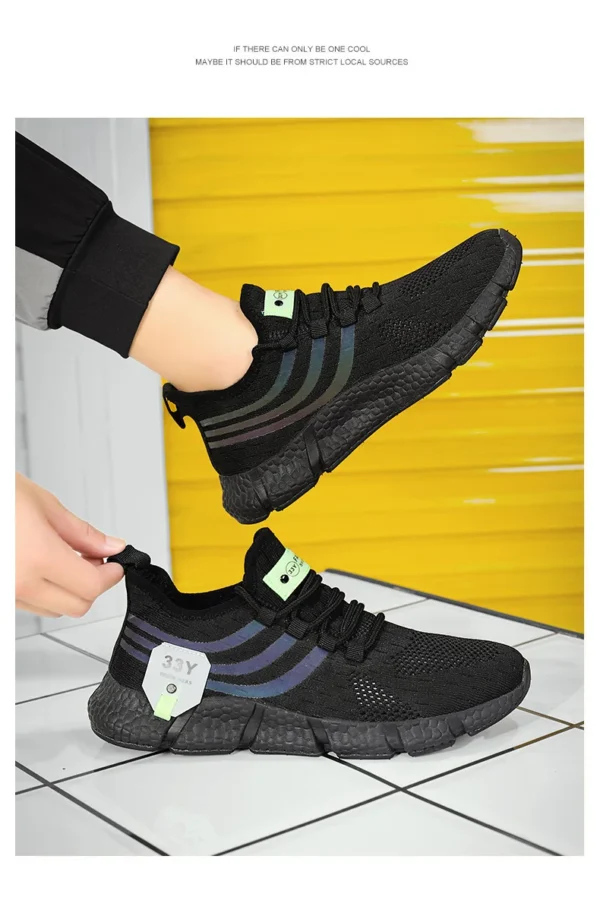 New Men's Sneakers Thick Sole Comfortable Casual Shoes Men Breathable Running Shoes Summer Man Tennis Shoes Large Size Men Shoe - Image 38