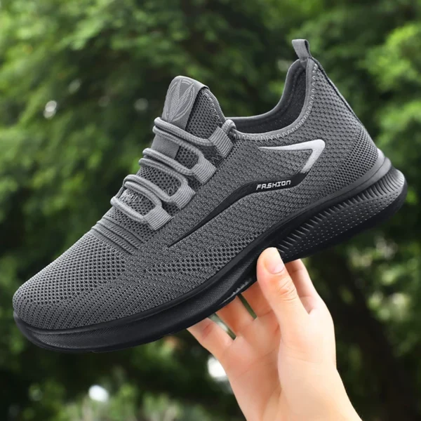 man shoes，casual sneaker，Breathable Mesh sneaker Non-slip men's summer sneakers，cheap shoes clearance free shipping，men's shoes - Image 3