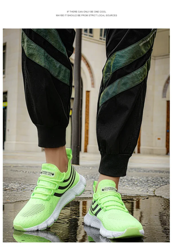 New Men's Sneakers Thick Sole Comfortable Casual Shoes Men Breathable Running Shoes Summer Man Tennis Shoes Large Size Men Shoe - Image 33
