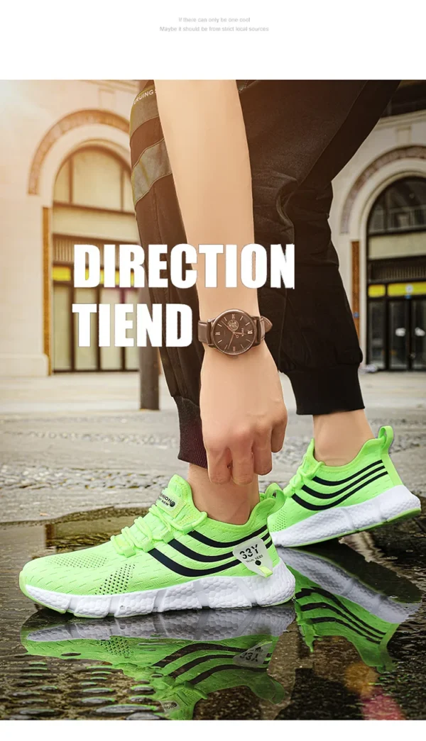 New Men's Sneakers Thick Sole Comfortable Casual Shoes Men Breathable Running Shoes Summer Man Tennis Shoes Large Size Men Shoe - Image 32