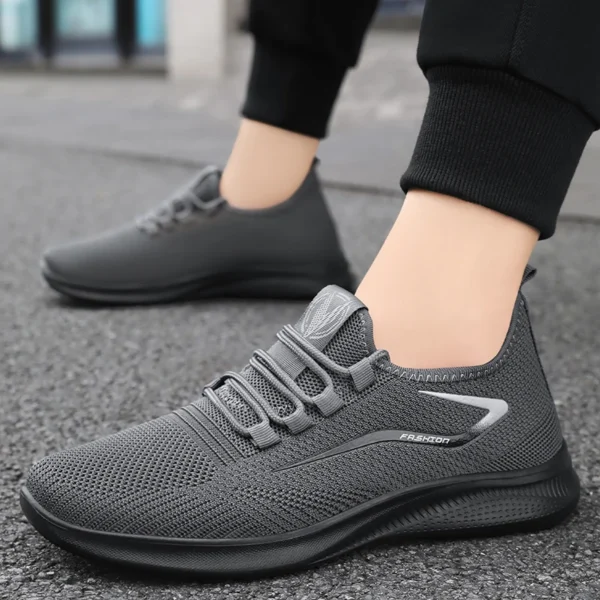 man shoes，casual sneaker，Breathable Mesh sneaker Non-slip men's summer sneakers，cheap shoes clearance free shipping，men's shoes - Image 7