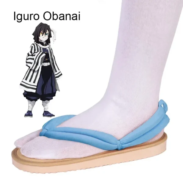 Hot Anime Demon Slayer Kimetsu No Yaiba Cosplay Accessories Kamado Nezuko Cosplay Clogs Kimono Flip-flops Geta Slippers Shoes - Image 28