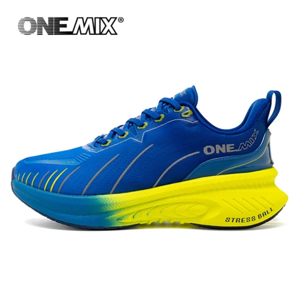ONEMIX New Cushioning Running Shoes For Men Suitable Heavy Runners Lace Up Sports Women Non-slip Outdoor Athletic Male Sneakers - Image 7