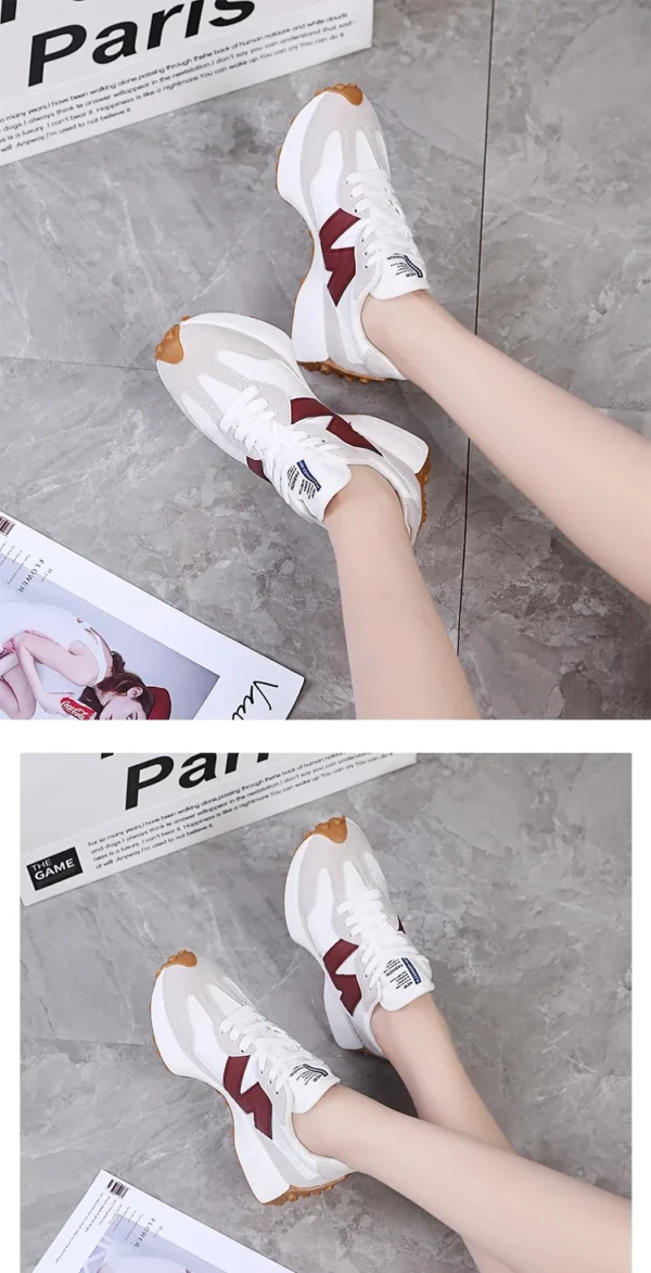 New Style Zugu Women's ShoesinsPopular Thick-Soled Dad Sneakers2025Summer Breathable Season Comfortable Sneaker - Image 21