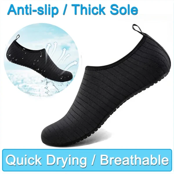 1Pair Wading Shoes Quick-drying Beach Barefoot Shoes Men Women Anti-slip Swimming Slippers Seaside Sports Sneakers Diving Socks - Image 8
