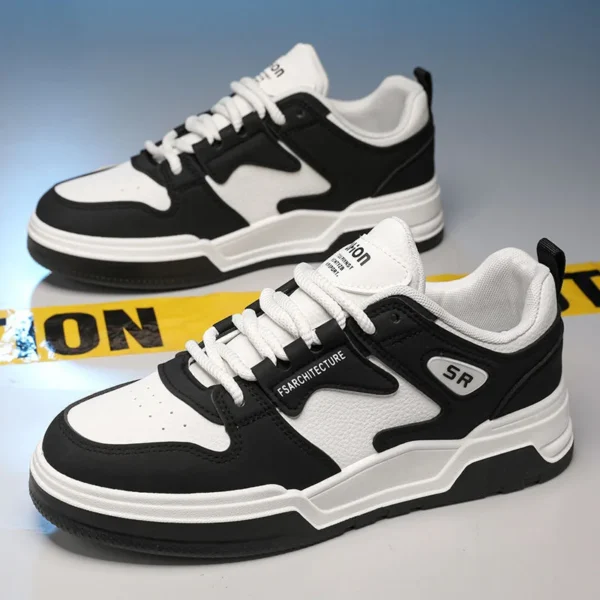 Men's Sneakers New Breathable Mesh Running Shoes Trendy Chunky Vulcanized Shoes 2025 Summer Mesh Breathable Tennis Shoes for Men - Image 9