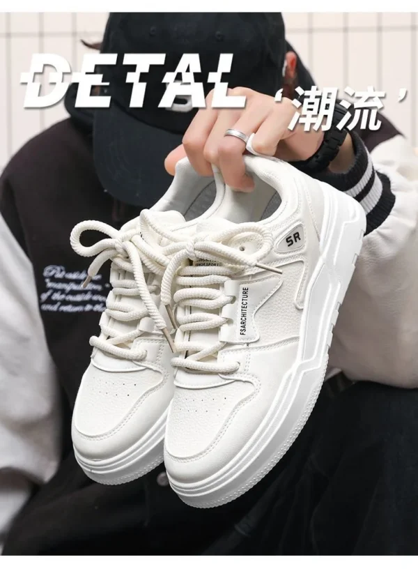 Men's Sneakers New Breathable Mesh Running Shoes Trendy Chunky Vulcanized Shoes 2025 Summer Mesh Breathable Tennis Shoes for Men - Image 11
