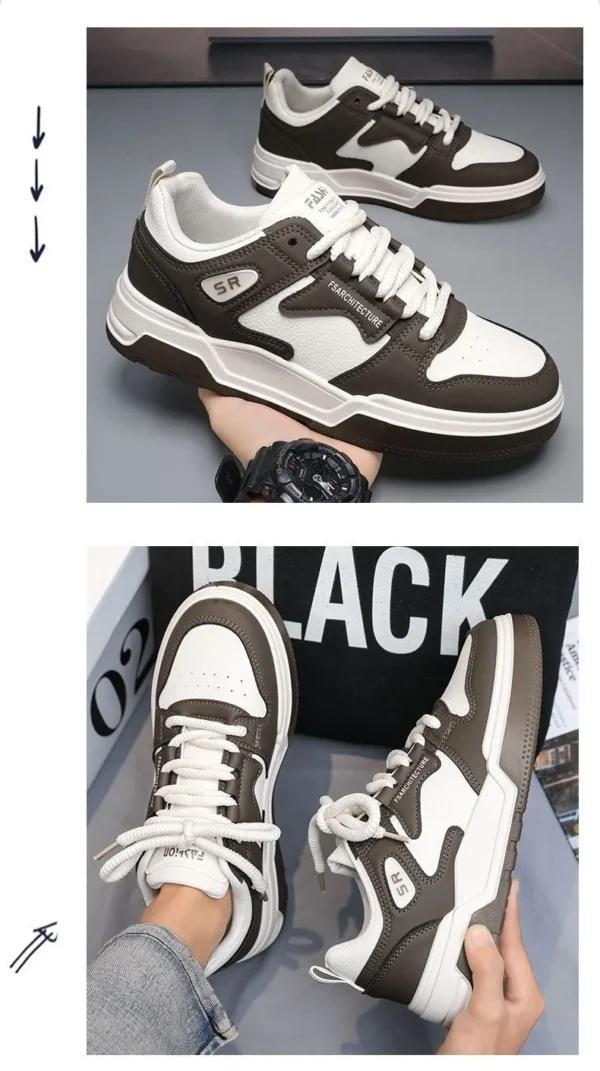 Men's Sneakers New Breathable Mesh Running Shoes Trendy Chunky Vulcanized Shoes 2025 Summer Mesh Breathable Tennis Shoes for Men - Image 19