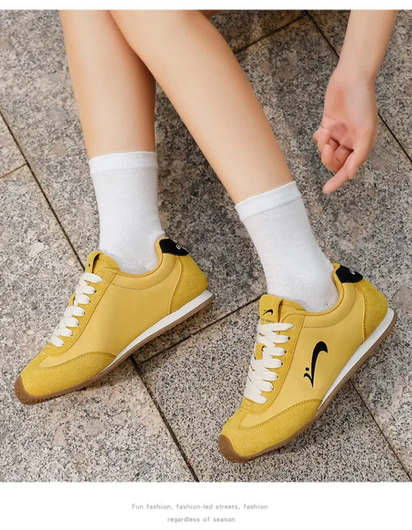 Guirenniao Forrest Gump Summer 2025 new ladies casual shoes trend black retro sports shoes - Image 6