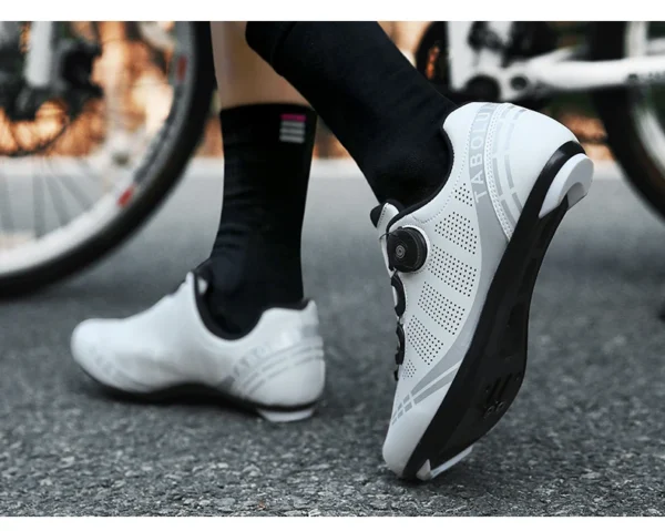 LiXingMing Cycling Shoes Road Bike Men Racing Contest Self-Locking Speed Bicycle Sneakers Women Spd Cleats Cycling Footwear - Image 24