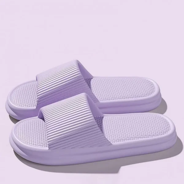 Unisex Summer Slippers Men Women Home Non Slip Bathroom Slides Flops Couples Slippers Outdoor Beach Sandals Bathroom Home Shoes - Image 14