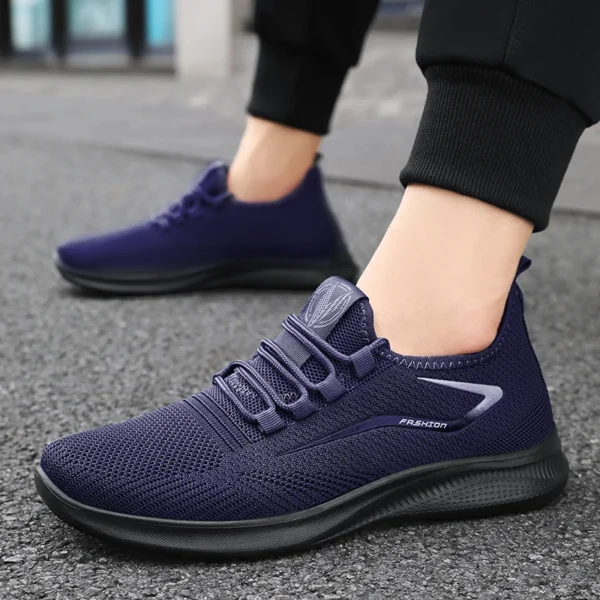 man shoes，casual sneaker，Breathable Mesh sneaker Non-slip men's summer sneakers，cheap shoes clearance free shipping，men's shoes - Image 5