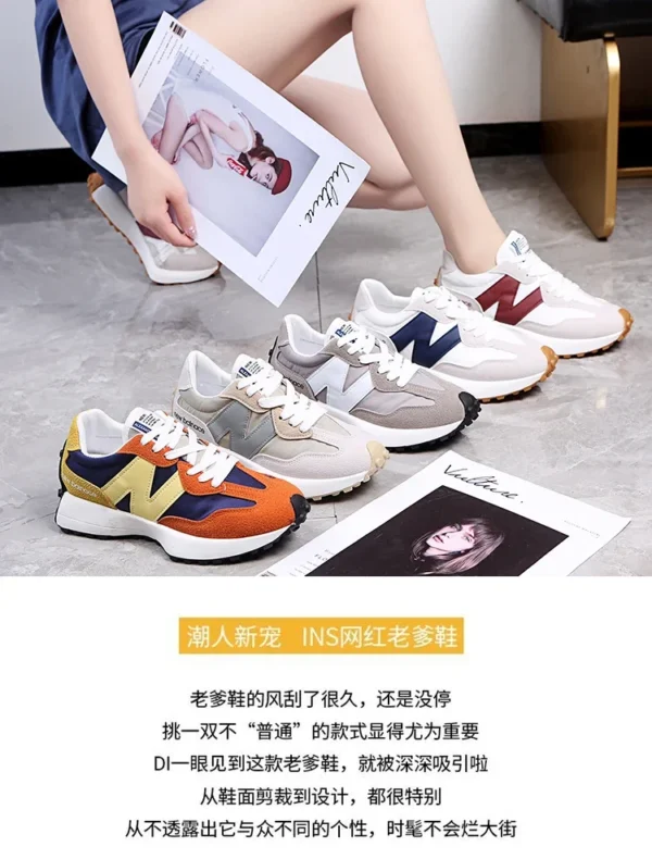 New Style Zugu Women's ShoesinsPopular Thick-Soled Dad Sneakers2025Summer Breathable Season Comfortable Sneaker - Image 8