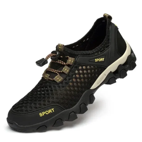 Men's Fishing Shoes Summer Casual Wading Shoes Thick-soled Non-slip Hiking Shoes for Men Breathable Tenis Barefoot Sneakers - Image 3