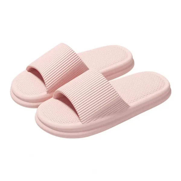 Unisex Summer Slippers Men Women Home Non Slip Bathroom Slides Flops Couples Slippers Outdoor Beach Sandals Bathroom Home Shoes - Image 22