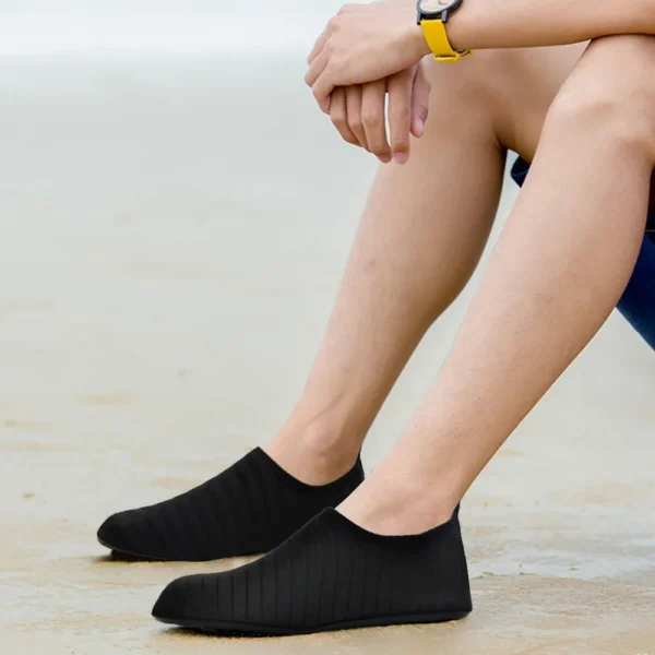 1 Pair Mens Womens Water Shoes Barefoot Beach Pool Shoes Quick-Dry Aqua Yoga Socks for Surf Swim Water Sport - Image 15