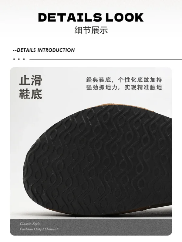 Guirenniao Forrest Gump Summer 2025 new ladies casual shoes trend black retro sports shoes - Image 15