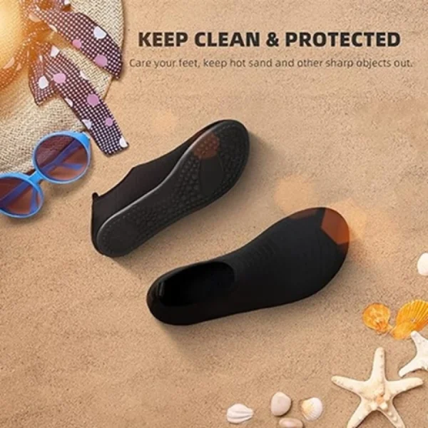 1Pair Wading Shoes Quick-drying Beach Barefoot Shoes Men Women Anti-slip Swimming Slippers Seaside Sports Sneakers Diving Socks - Image 4