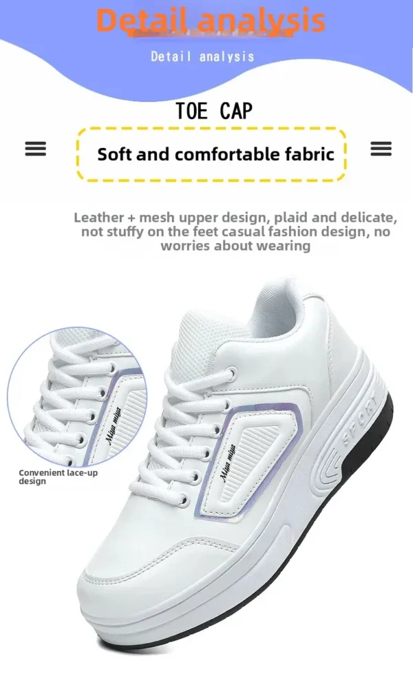 Children's Double-Wheel Flying Shoes with Wheels Adult Roller Skates Sports And Entertainment Single-Row In-line Skates - Image 14