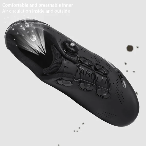 LiXingMing Cycling Shoes Road Bike Men Racing Contest Self-Locking Speed Bicycle Sneakers Women Spd Cleats Cycling Footwear - Image 4